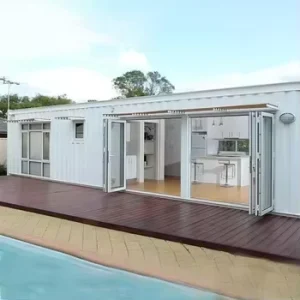40ft Container House Hotel Apartment Living Prefab Modified Shipping Container House