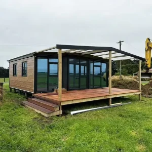 40ft Customized Expandable Container Prefabricated Modified Container Room Grandma Apartment Portable Container Frame House