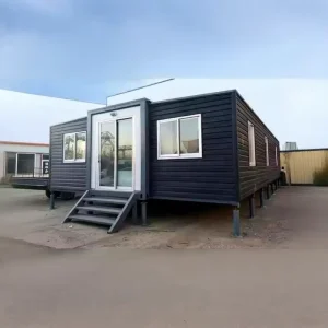 40ft Double Wing Expandable Container House 10ft 20ft Prefabricated Modular Granny Flat Luxury Garden ADU 40 Feet Home Villa