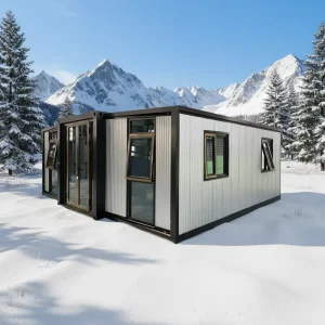 40ft Expandable 3 Bedroom 2 Bath Luxury Container House Prefabricated Modular Shipping Container Home
