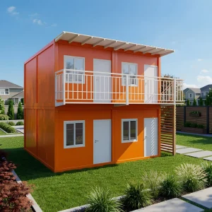 40ft Expandable Container House Frame Modern Steel Structure Prefab Tiny Home for Sale