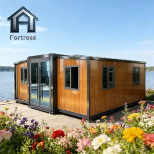 40ft Expandable Container House Luxury Prefab Container House Folding Prefab Container House