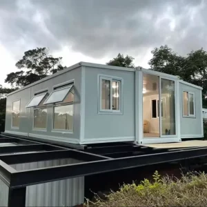 40ft Expandable Container House Luxury Villa 2 Story Prefab Home 3 Bedroom Steel Structure Fast Assembly