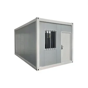 40ft Flatpack Container House Prefab Modular Building for Temporary Office & Construction Site Accommodation