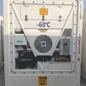40ft HC Blast Freezer Refrigerated Container Reefer Container Reach -60℃ 40ft 40 Feet with T Floor