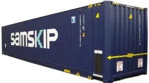 40ft Hard Open Top Dry Bulk Container Half Height Container On Sale Stock No Used Year Manufactured Removable Steel Lid