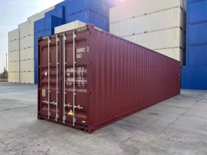 40ft High Cube Cargo Container High Quality Steel Anti Corrosion for International Sea Shipping