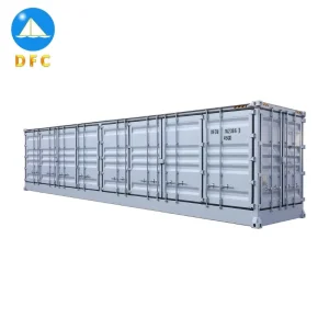 40ft High Cube Dry Open Side Door Shipping 40hc Container with 2 Side Doors