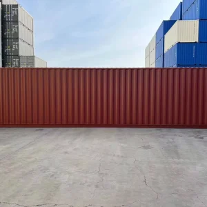 40ft High Cube Dry Shipping Container Corten Steel Waterproof ISO Certified for Global Logistics