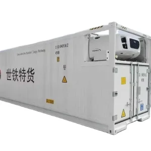 40ft High Cube Freezer Refrigerated Reefer Container with T Floor