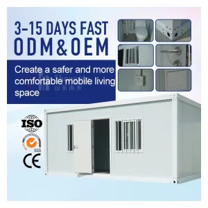 40ft High Cube Green Container House