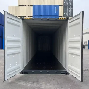 40ft High Cube New Shipping Container High Strength Steel 24T BV CCS Approved for Worldwide Logistics