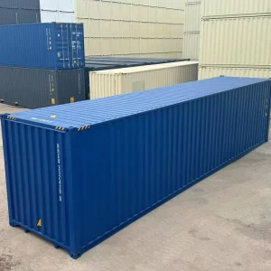 40ft High Cube New Shipping Container Qingdao Corten Steel for International Transport