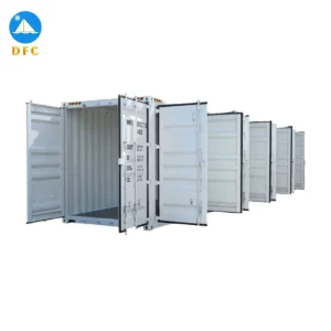 40ft High Cube Open Side Door Shipping Container with 4 Side Doors 26/28 Ton Payload 28mm Plywood Floor