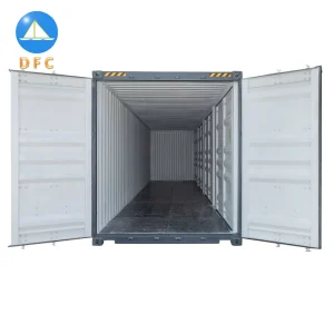 40ft High Cube Open Top Steel Shipping Container 40HC Side Open Door Design China Origin
