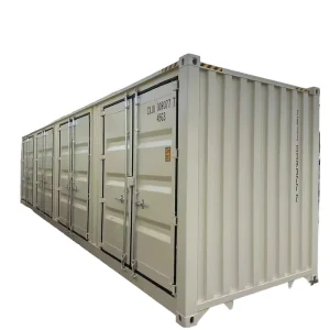 40ft High Cube Reefer Shipping Container with 4 Side Doors Corten Steel