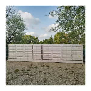 40ft High Cube Side Open Shipping Container 40HC with Side Doors