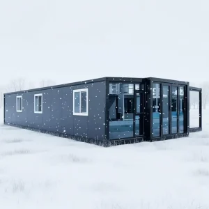40ft Luxury Detachable Container House Mobile Home With Kitchen Toilet Modular Portable Removable House For Living