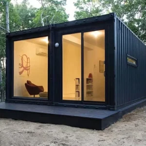 40ft Luxury Prefab Modified Shipping Sea Container House Homes with Insulation 20HQ Shipping Container Guest House