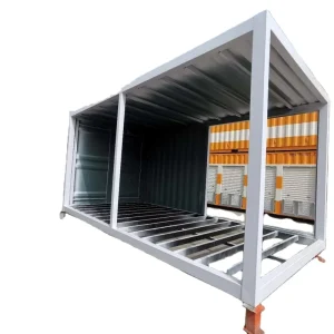 40ft Modern Portable Steel Structure Shipping Containers Breathable Design for Modular Office Building Hotel Hospital Use