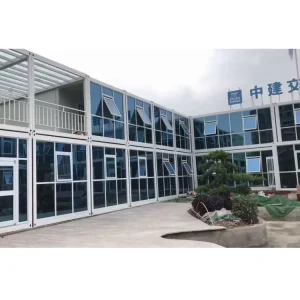 40ft Movable Foldable Container House Prefab Modular Duplex Homes Expandable Sandwich Panel Mobile Home