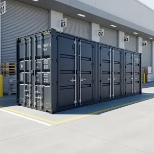 40ft One Side Opening Steel Cargo Transport Shipping Container