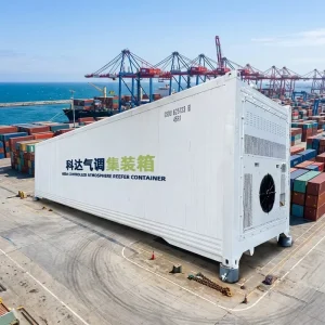 40ft Reefer Container With Modified Atmosphere System for Intercontinental Sea Freight Shipment