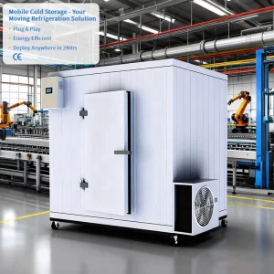40ft Refrigerated Seafood Container and Mobile Cold Room Storage System