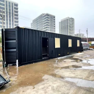 40ft Sandwich Panel Shipping Container House Steel Folding Container