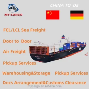 40ft Shipping Container Europe Sea Shipping FCL Logistics Ocean Freight China to Germany