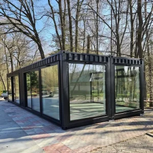 40ft Shipping Container House High Cube Modern Prefabricated Hotel Containers Prefab Camping House