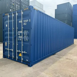 40ft Standard Dry Freight Container New Steel 24T ABS Approved