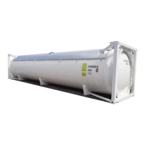 40ft T50 High Pressure Tank Container Carbon Steel 36000L Capacity Aluminum Sunshield for LPG Liquid Ammonia Liquid