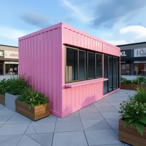 40ft Used High Cube Breathable Good Condition Store Ready for Office Building Modular Homes China