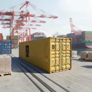 40hc Waterproof Stackable Transport Iso Certified Sea Shipping Container