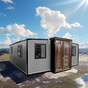 40×20 Ft Prefabricated Movable Modern Expandable Container House 2 5 Bedroom Apartment Prefab Light Steel Portable Home