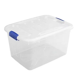 48*36*27cm Eco Friendly PP Storage Box Portable Dust Proof Moisture Proof Clothing Organizer Office Home Garden Storage