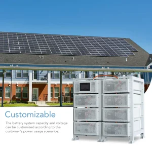 48 Volt Hybrid Energy Storage System Container 50kw 500kw Solar Powered Lithium Ion Battery 100kwh 200kwh 300kwh On Off Grid
