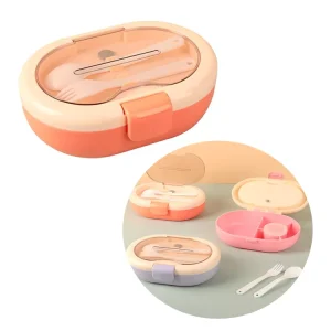 5 Compartments Lunch Box Containers for Men Women Kids