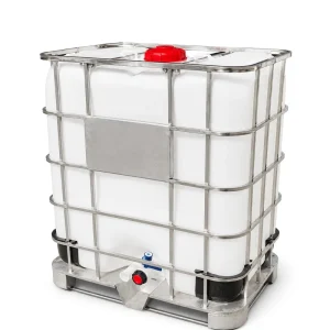 500L 304 Stainless Steel Outer Frame Food Grade HDPE Inner Tank Storage Container For Wine Liquid Storage Juice Water Chemical