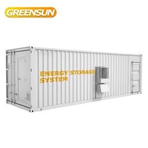 500kW 1.2MW Lithium Battery ESS Solar Energy Battery System Container 1 MWh 2 MWh Container Energy Storage System for Commercial