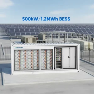 500kW 1MW Lithium Battery ESS Solar Energy Battery System Container 1 MWh 2 MWh Container Energy Storage System for Commercial