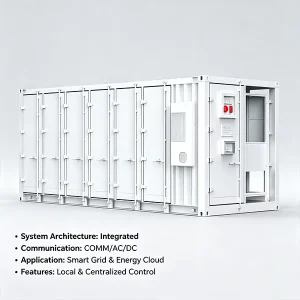 5016kWh Solar PV LFP Battery Energy Storage Container Liquid Cooling Industrial & Commercial Energy Storage System