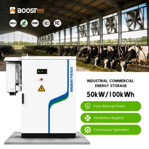 50kw 100kwh All-in-one IP54 Off Grid Hybrid Solar Energy Storage System Bess Industrial Commercial Container Lifepo4 Battery