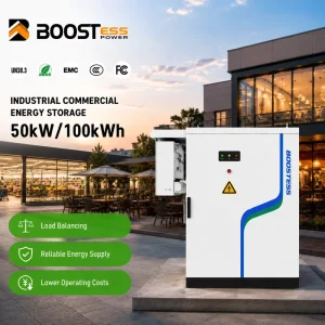50kw 100kwh Industrial And Commercial Off Grid Air Cooling Energy Storage Cabinet Bms For System Protection Using Lifepo4