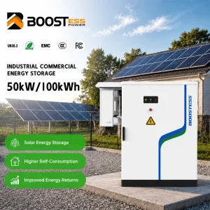 50kw 100kwh Industrial Commercial Outdoor Power Station With 314ah Battery Air Cooled Smart Energy Storage System