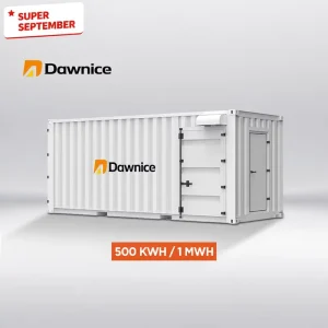 5KWh 1MWh LiFePO4 Lithium Battery Solar Power Station 20ft Container Commercial Energy Storage System 1000KW for Factory