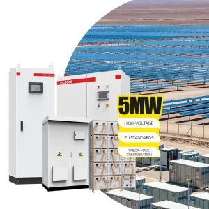 5MW Solar Power System 1MWh 2MWh 5MWh 10MWh LiFePO4 Battery Energy Storage Container