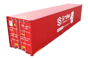 ISO Standard 40ft High Cube Steel Shipping Containers Double Door Dry and Reefer Container