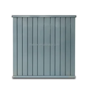 5ft to 10ft Steel Prefabricated House Quick Assembly Lightweight Eco Friendly Modern Storage Solution